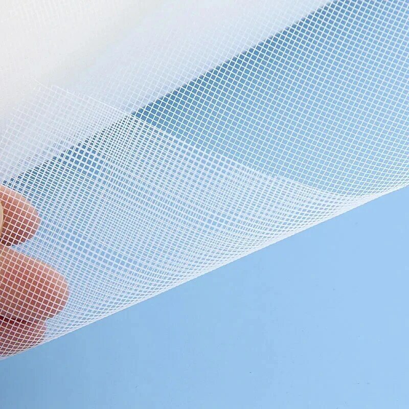 Malla de fibra de vidrio para ventana, mosquitera Invisible de alta transmisión de luz, malla antiinsectos personalizada para verano