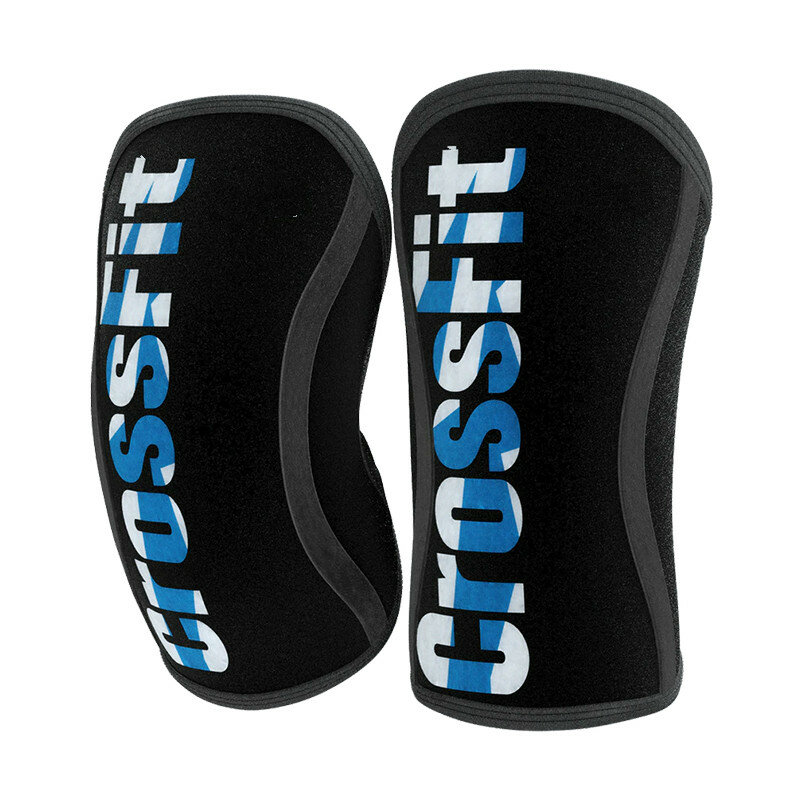 WePackage-Manchon de compression pour le levage du genou, CrossFit Powerlifting, Strongman, 7mm, 2 pièces