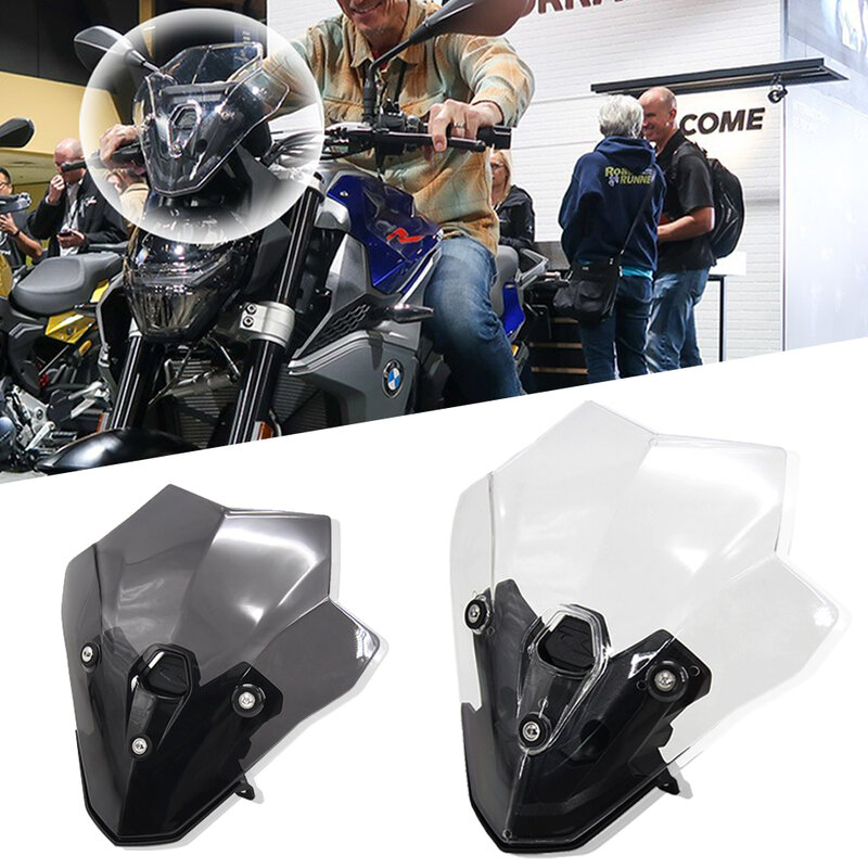 Nieuwe Motorfiets Accessoires Screen Voorruit Kuip Voorruit Baffle Windgeleiders Voor Bmw F900R F 900R F900 R 2020