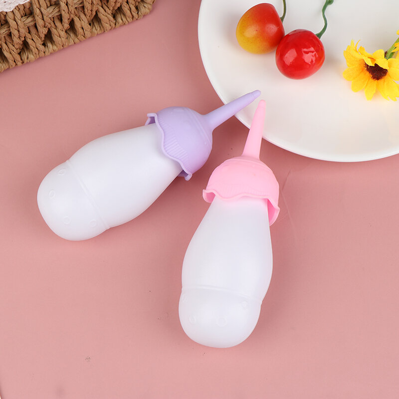 DIY Proteção Ambiental Sugar Bottle Model Doll, Baby Newborn Acessórios, rosa e roxo