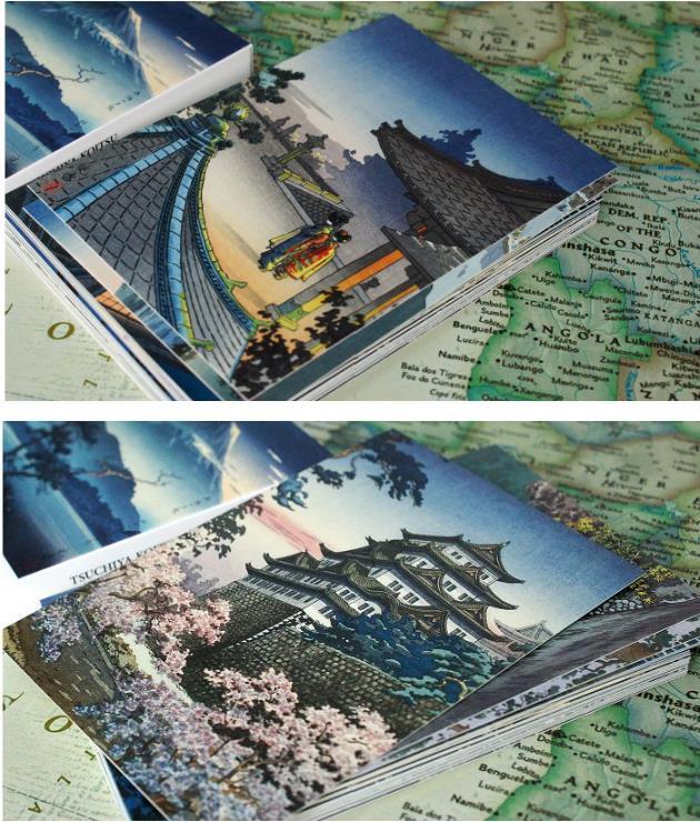 30 шт./компл. японская живопись Tsuchiya Koitsu фотооткрытка INS стильные поздравительные открытки для сообщений DIY Украшение журнала