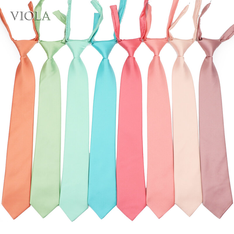 Женский сатиновый галстук-бабочка, однотонный, светло-розовый, зеленый, синий