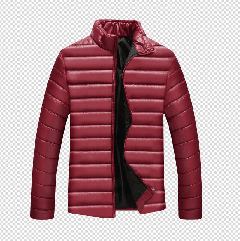 MRMT 2024 markowe jesienno-zimowe nowe męskie kurtki z grubym kołnierzem jednolitym kolorowa bawełniana płaszczem dla męskiego kurtka odzież bawełnianego