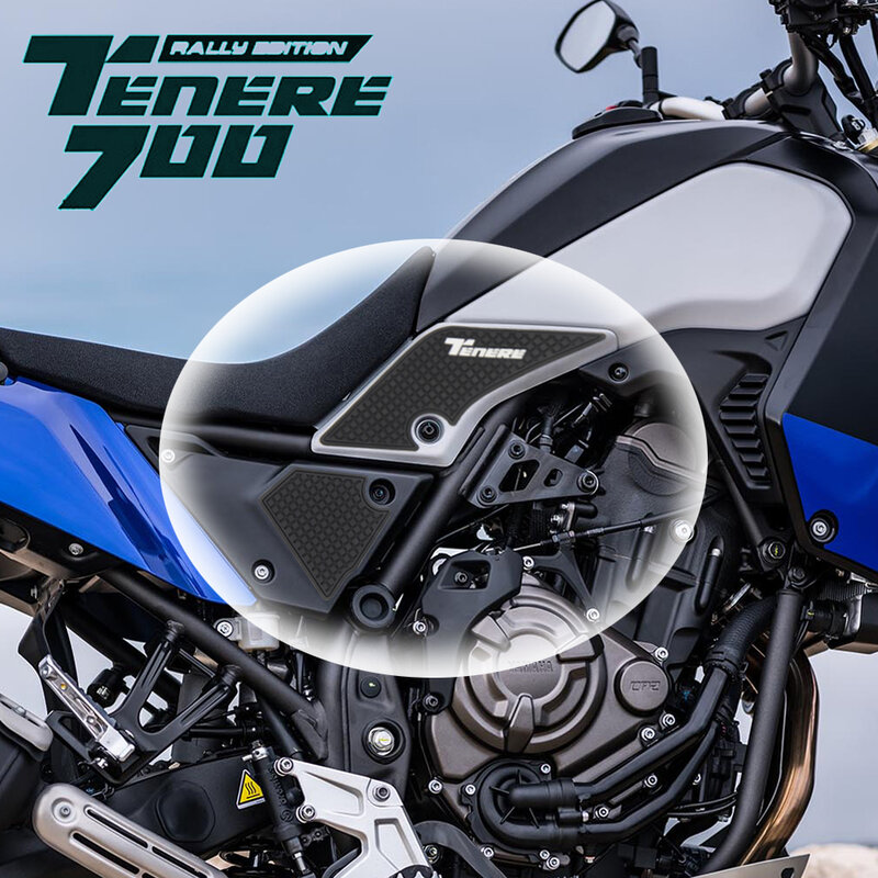 For YAMAHA Tenere 700 Adventure T700 XTZ 700  Protector Anti Slip Tank Pad Sticker Gas Knee Grip Traction Side Pad 3M Decal