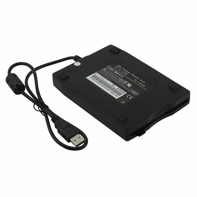 Replacement For Win 98SE/ME/2000/XP Laptop PC 3.5 Inch External Floppy Disk Drive 1.44MB Reader Writer