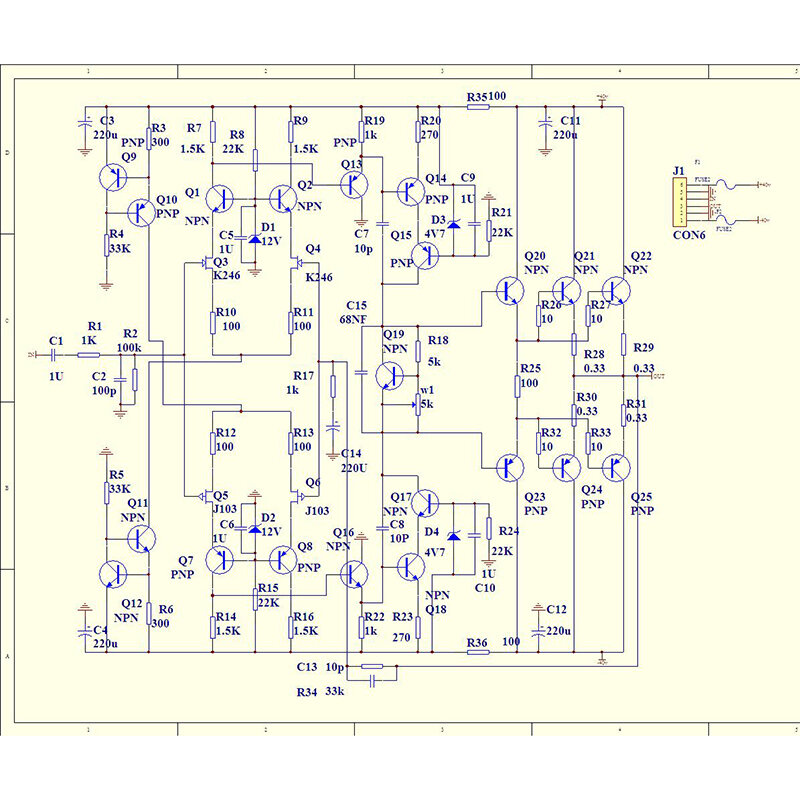 Lusya 1 pces classe a placa de amplificador de potência 150 w-200 w mono canal terminou placa dc 20 v-80 v krell ksa50 t1203