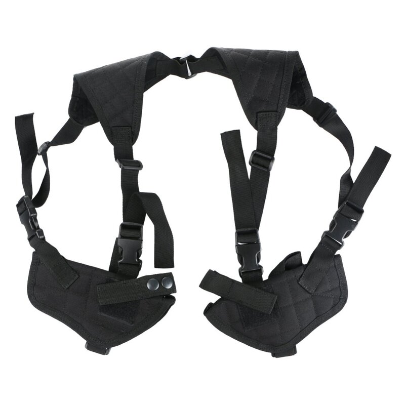 Universal Tactical Concealed Carry Dual Shoulder Gun Holster Bag Military Paintball Hunting Airsoft Handgun Holsters