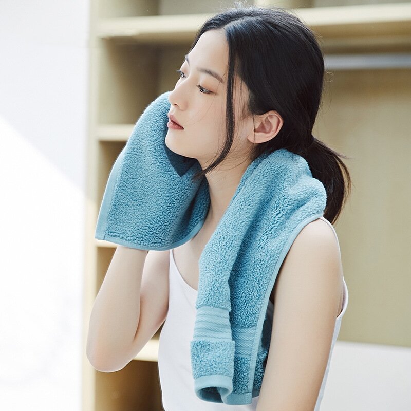 Outdoor Gym Towel Fitness Yoga Microfiber Quick Dry Towel Running Wipe Sweat Super Absorbent Cotton Towel 35x72cm