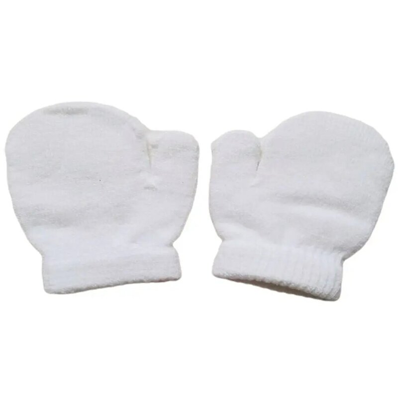 2022 nowe dziecięce rękawiczki zimowe rękawiczki dziecięce pełne rękawiczki dla 1-3Y dzieci wiszące szyi ciepłe rękawiczki noworodka akcesoria dla dzieci