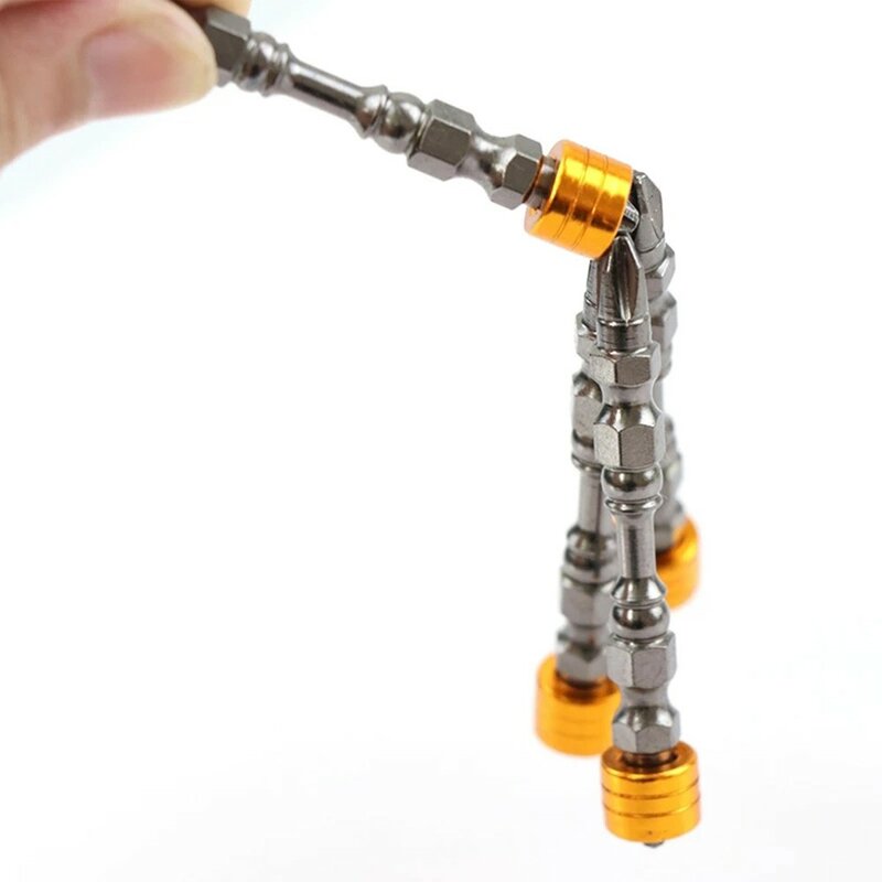 5 bocados de broca transversais chave de fenda magnética ph2 s2 liga de aço duplo-headed broca transversal 65mm para chaves de fenda elétricas