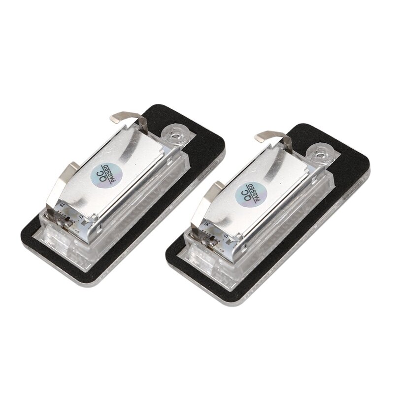 Luz de placa de matrícula LED 2x18 para Audi A3 S3 A4 S4 B6 A6 S6 A8 S8 Q7