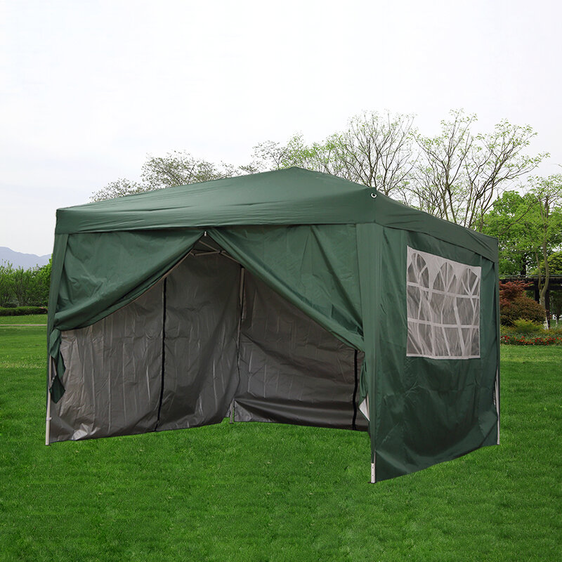 Przedsprzedaż 15% off wodoodporny 3x3m Pop Up altanka markiza ogrodowa namiot na przyjęcie baldachim Arbor łatwa konfiguracja i torba z uchwytem pełna zamknięta