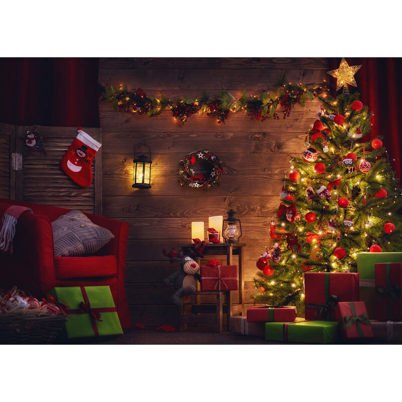 Виниловый фон SHENGYONGBAO на заказ для фотосъемки на Рождество и день реквизит для рождественской елки фестиваль фотостудия фон для XT20924SD-09