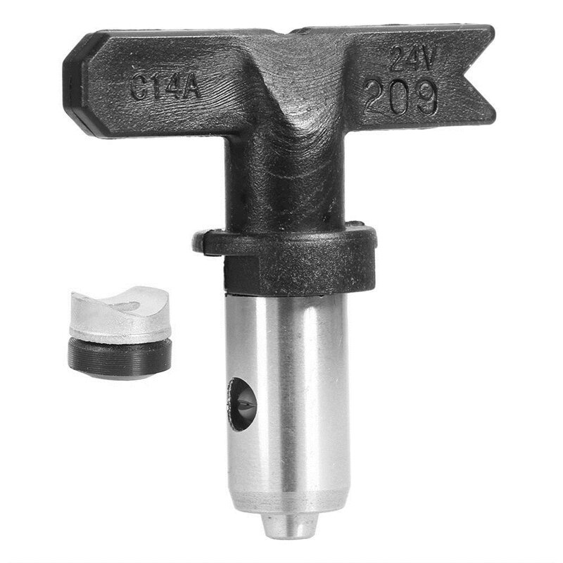 Boquilla de pistola de pulverización sin aire, puntas de pistola de pulverización de pintura de acero, accesorios duraderos, 209 #/211 #/311 #/411 #/517 #