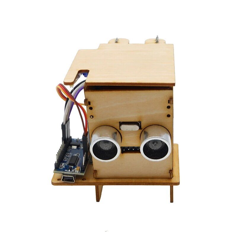 Robot de programación para Arduino, fabricante de Stem, bote de basura inteligente, experimento Manual, juguete de ciencia Diy