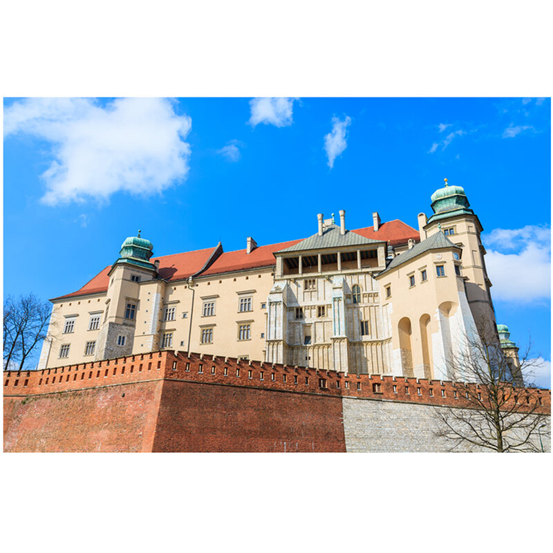 Dinding Kastil Cetak Warna-warni Permadani Gantung Dinding Dekorasi Permadani Psikedelik untuk Kamar Tidur Ruang Tamu M6