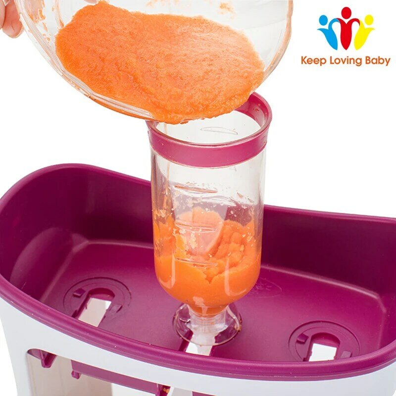 Dropshipping Babyvoeding Maker Squeeze Voedsel Station Biologisch Voedsel Voor Pasgeboren Verse Fruit Container Opslag Babyvoeding Maker