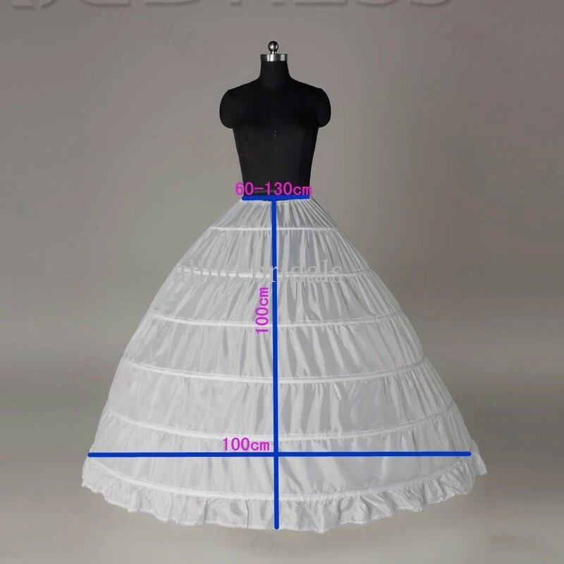 Sensual Looking Fancy Clingy Wedding Petticoats for Dress Crinoline for Ball Gown