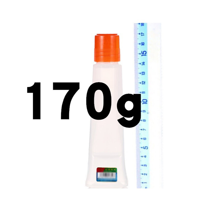 1Pc 85/170g Liquid Glue Sponge Head High Viscosity Transparent Glue, DIY Advertising Paper Adhesive Glues Office Stationery