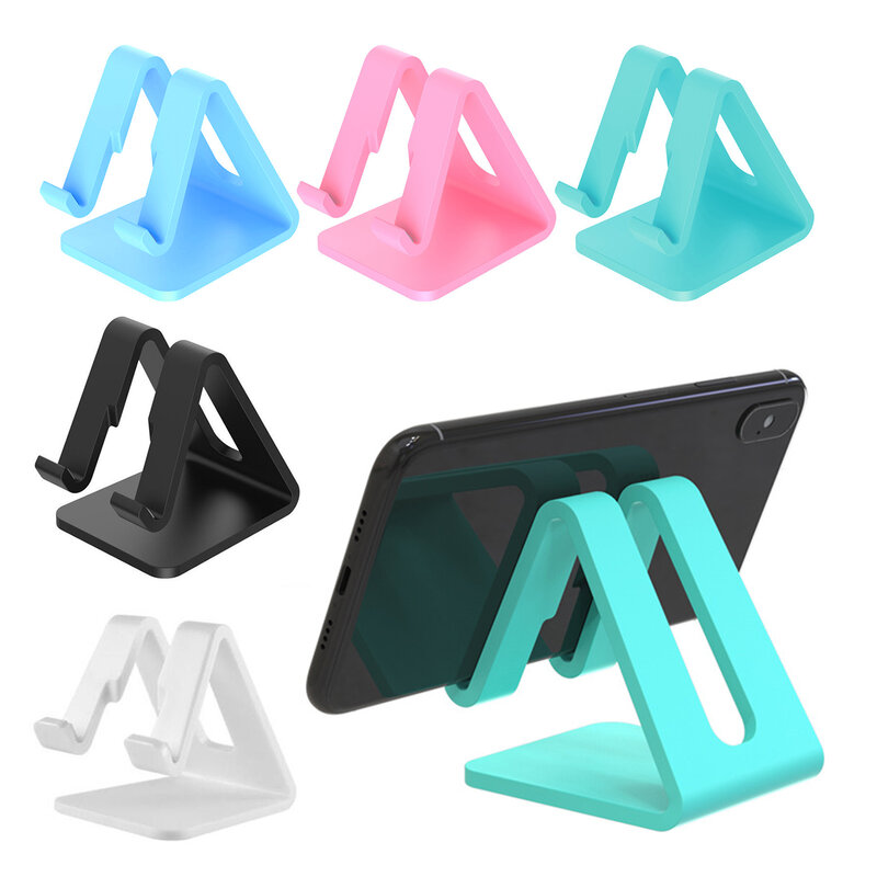 Phone Holder Desk Stand For IPhone 12 Pro Max Huawei P30 Xiaomi Mi9 Triangle Mobile Phone Stand Support For Cell Great Gift