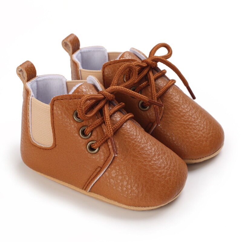 Модная детская обувь для мальчиков и девочек, Классическая обувь с мягкой подошвой, женская обувь для начинающих ходить, обувь на плоской подошве