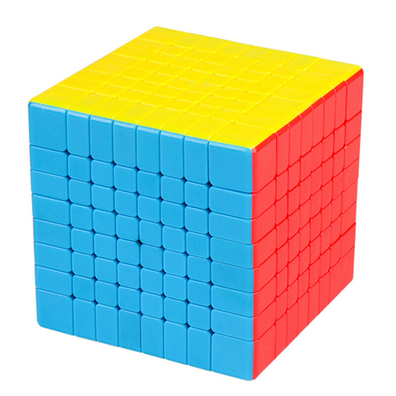 MOYU Speedcube Meilong المكعب السحري ، مكعبات ألغاز السرعة بدون لصق ، ألعاب هدية ، 4x4 ، 5x5 ، 6x6 ، 7x7 ، 8x8