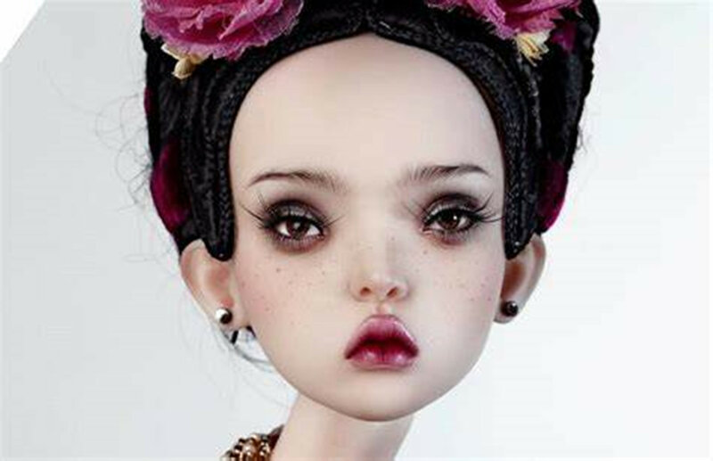 New 2022  BJD sd 1/4 Russian show joint Doll Phyllis Nude Dollgive eyes advanced resin gift