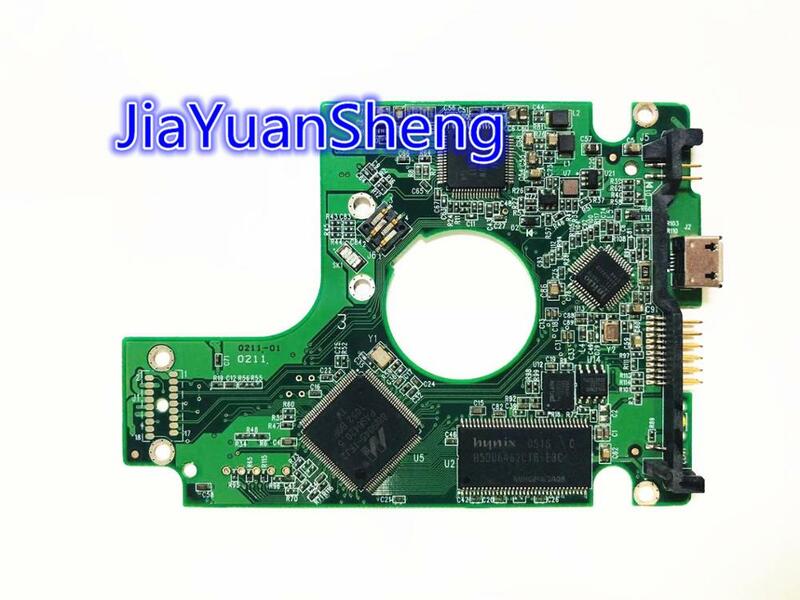 WD7500KMVV Jia Yuan Sheng HDD PCB / 2060-701675-001 REV P1 , 2060 701675 001 / 2061-701675-201 , 2061-701675-401 , -001