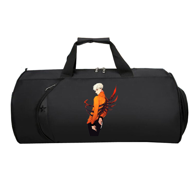 ¡Anime YURI! Bolsa de equipaje de viaje para hombres y mujeres, paquete de equipaje para adolescentes, bolsa multifuncional de gran capacidad