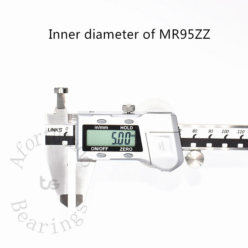 Mr95zz Miniatuur Lager 10 Stuks 5*9*3 (Mm) Gratis Verzending Chroom Staal Metalen Verzegelde Hoge Snelheid Mechanische Apparatuur Onderdelen