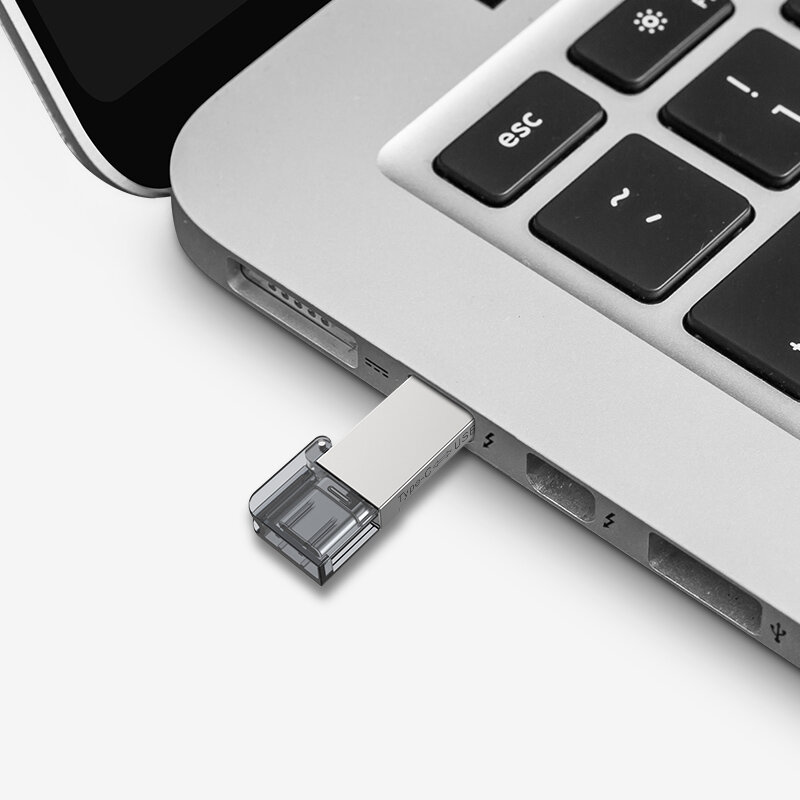 جينسلي-قارئ بطاقة ذاكرة ذكي ، USB 3.0 ، SD/Micro SD ، محول OTG ، لأجهزة الكمبيوتر المحمول ، USB 3.0 من النوع C