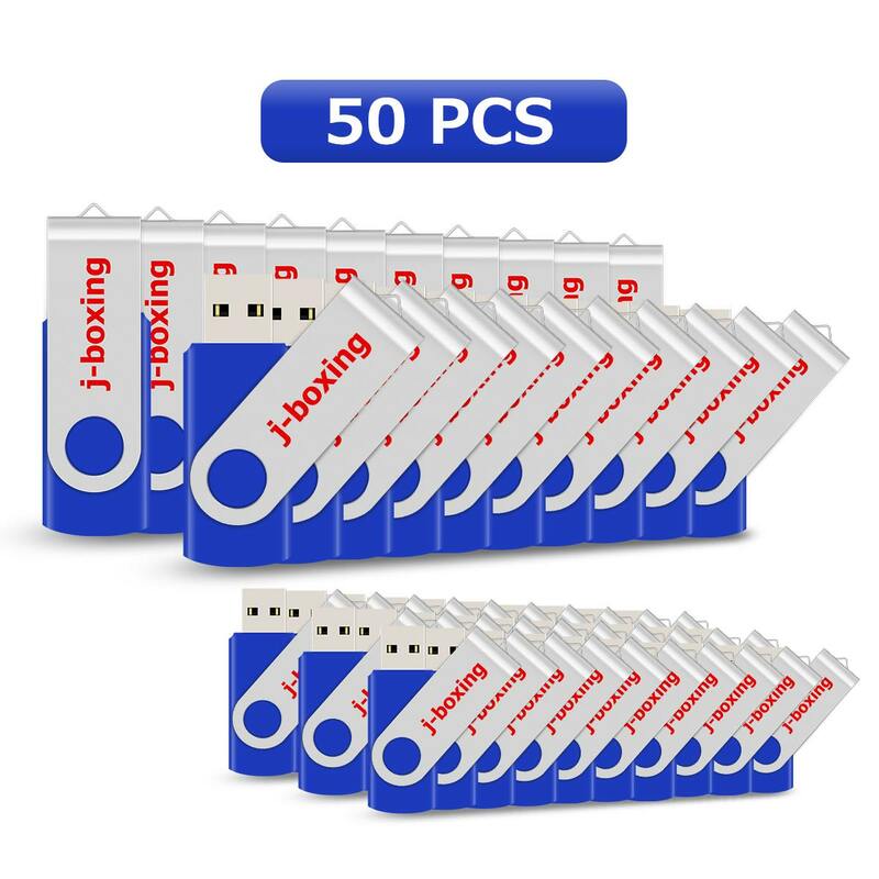 50PCS 64 MB USB Flash pendrive di piccola capacità girevole USB Flash Stick j-boxing 64 mb Memory Stick per Laptop Desktop multicolori