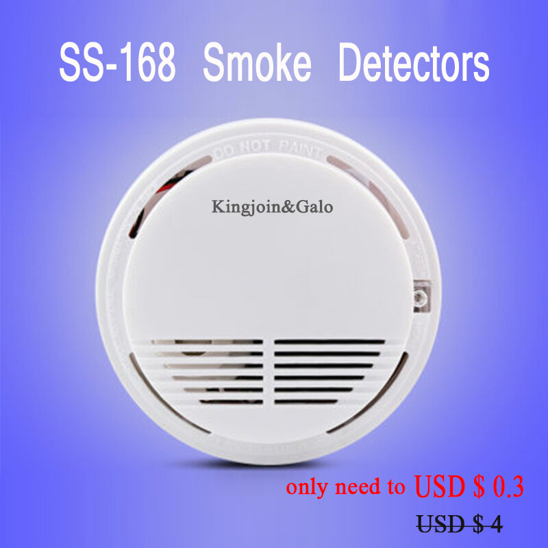 Detector de humo para el hogar, sistema de seguridad para el hogar, sensor de humo independiente, combinación de bombero, mejor precio