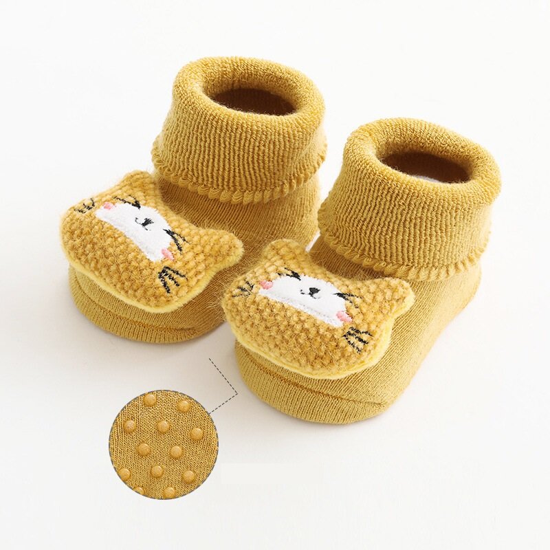 Calzini spessi in spugna calzini per bambini calzini per bambini calzini antiscivolo per neonati calzini per bambini tenere al caldo i calzini per neonati