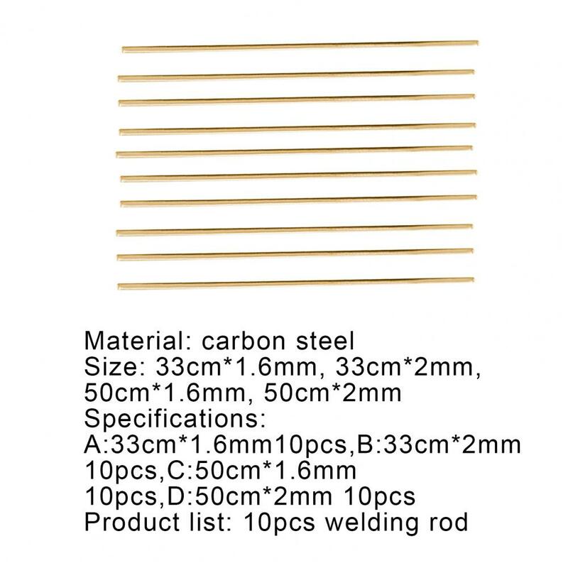 バット溶接機10個溶接ロッドストレート簡単にキャリー炭素鋼真鍮溶接棒工業用