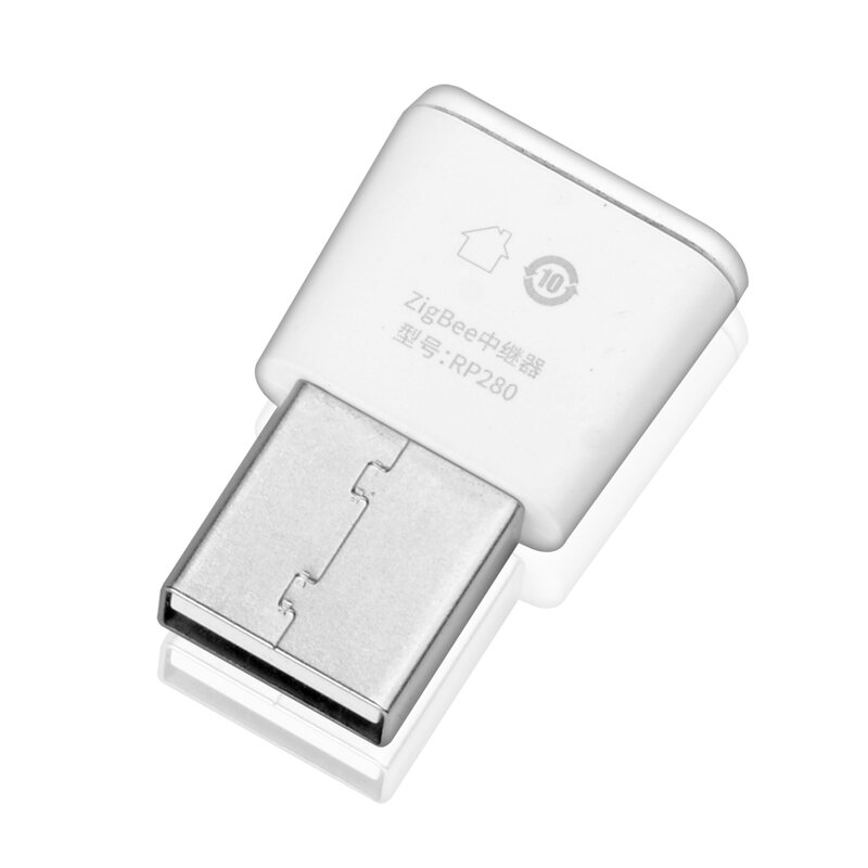 Lonsonho Tuya Zigbee Penguat Sinyal USB Zigbee Mesh Transmiter Memperluas 20-30M Kompatibel Zigzha Bee2mqtt Tasmota Decon