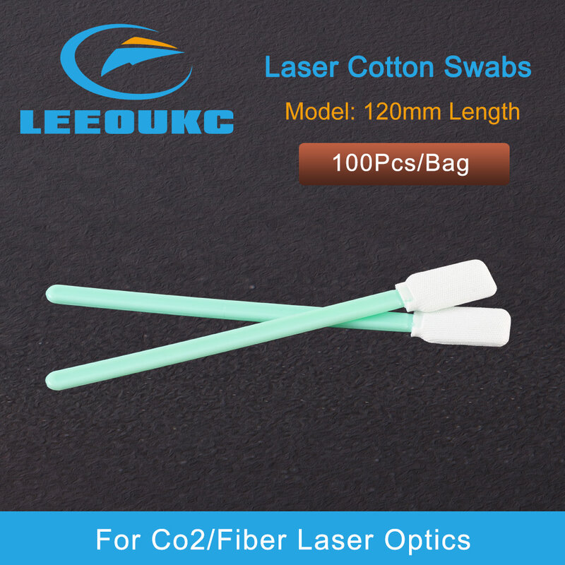 LEEOUKC 100pcs/Tasche Größe 100mm 120mm Vlies Baumwolle Tupfer Staub-beweis Für Sauber Fokus Objektiv und Schutz Windows