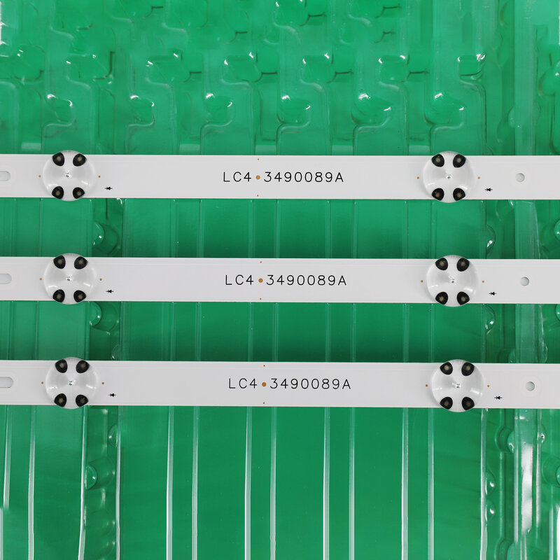 Bande de rétroéclairage LED pour LG, 7LED, 43LJ5500, 43UJ6300, 43UJ634V, 43LJ610V, 43LJ624V, 43LJ510V, 43LJ541V, 43LJ5150, 43LH515V, 43LJ614V, 3 pièces