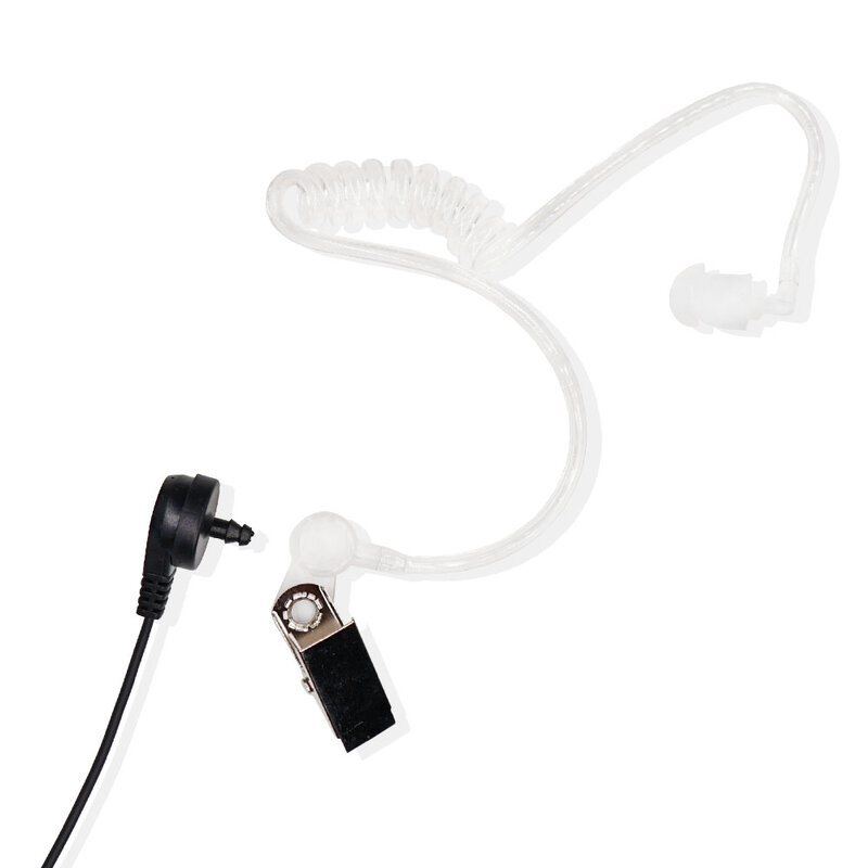 Baofeng-トランシーバー用の透明なヘッドセット,ラジオ,音響チューブ,マイク付き,BF-888S UV-82 UV-5R