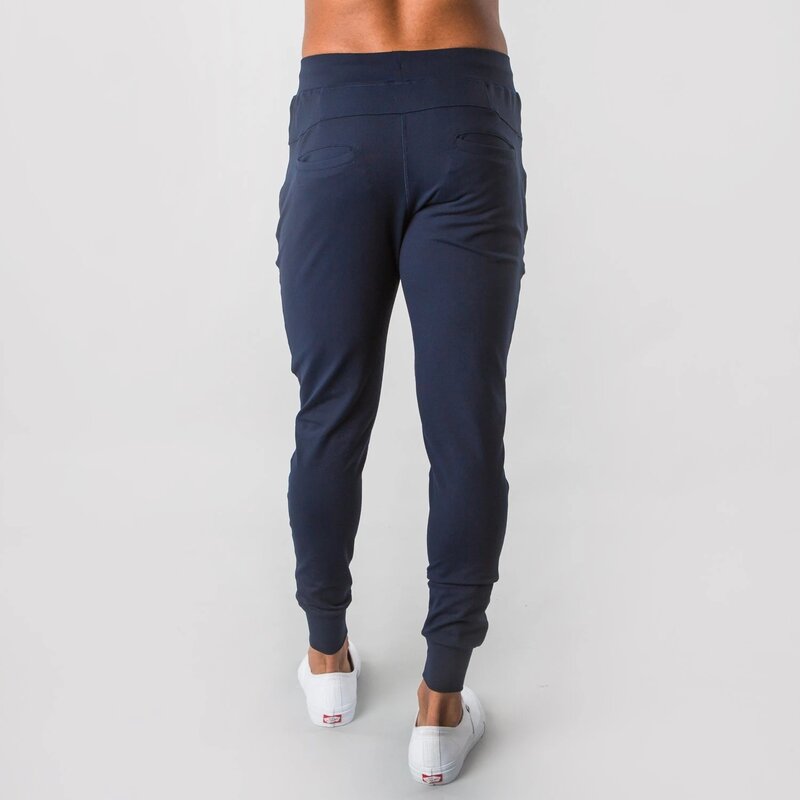 ALFALETE-Moletom Jogger marca masculina, calça de ginástica, calça de algodão fitness, calça masculina skinny, moda casual, novo estilo