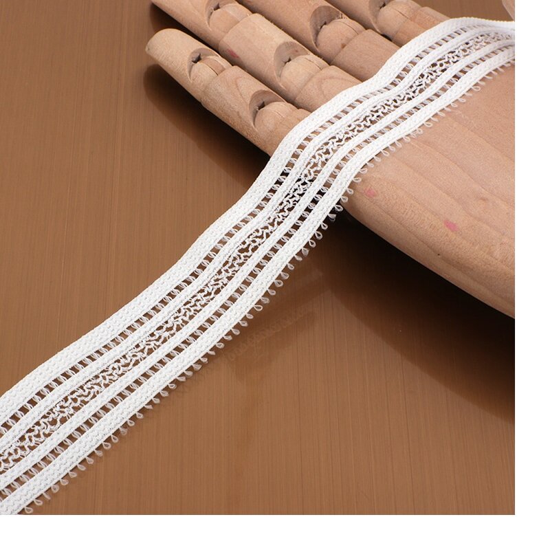5 Yards accessori per abbigliamento fettuccia elastica in pizzo fascia elastica in pizzo fai-da-te fascia elastica decorativa superiore