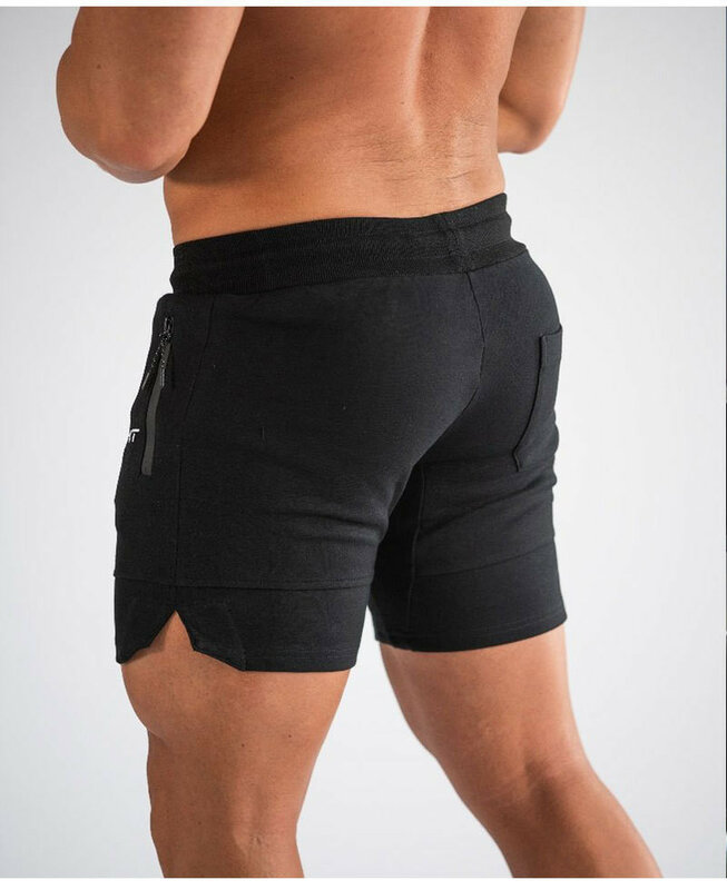 2022ฤดูร้อนใหม่แฟชั่นผู้ชายกางเกงขาสั้นแบรนด์กางเกงขาสั้นชาย Gyms ฟิตเนสเพาะกาย Sweatpants Joggers ออกกำลังกายสั้นกางเกง