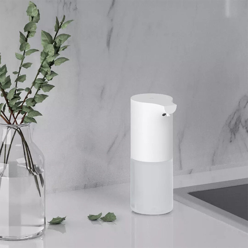 Dispensador de jabón original Xiaomi Mijia, dispensador de jabón de manos automático para casa con sensor infrarrojo e inducción de espuma cada 0,25 s