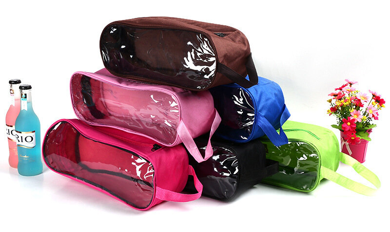 다기능 방수 신발 의류 가방, 편리한 여행 보관 가방, 옥스포드 휴대용 정리 가방, 신발 분류 파우치