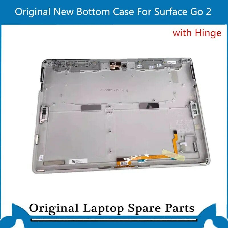 Replacement New For Surface Go 2 Rear Back Case with Stand   Sliver