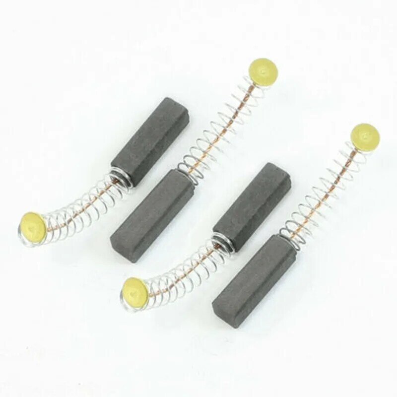 10pcs/set Power Tool Carbon Brush Electric Hammer Angle Grinder Graphite Brush Replacement 6x6x20mm Motorbrush Drill Tool