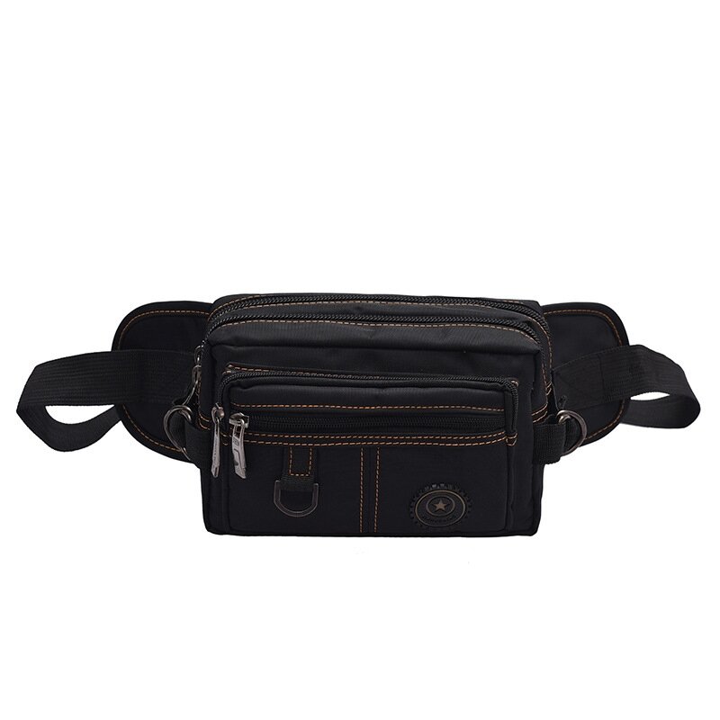 حقيبة الخصر الخارجية ذات سعة كبيرة للرجال والنساء حقيبة أكسفورد الرياضية لتسجيل النقود فاني باك حقيبة كروس بحمالة صدر