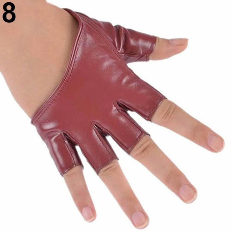 Metade do Dedo Fingerless Dance Gloves para Mulheres e Meninas, Sexy Fashion Gifts, Drop Shipping