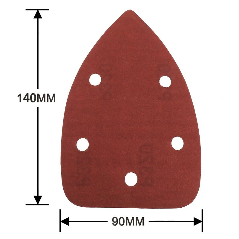 Наждачные клейкая наждачная бумага Delta с 5 отверстиями, абразивные инструменты для полировки зернистости 40-1000, 26 шт.