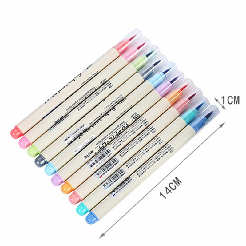 10 pieces / set of marker pen ten color marker pen writing drawing school student office stationery